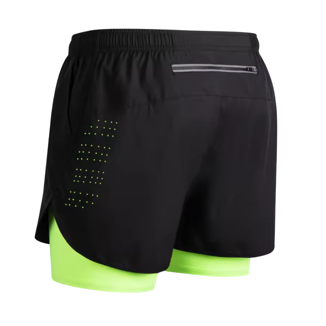 ROMOLO | 2-IN-1 QUICK-DRYING GYM SHORTS