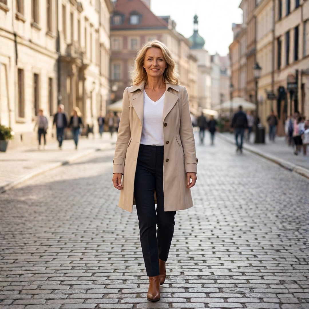 STEFANIA | TIMELESS TRENCH COAT