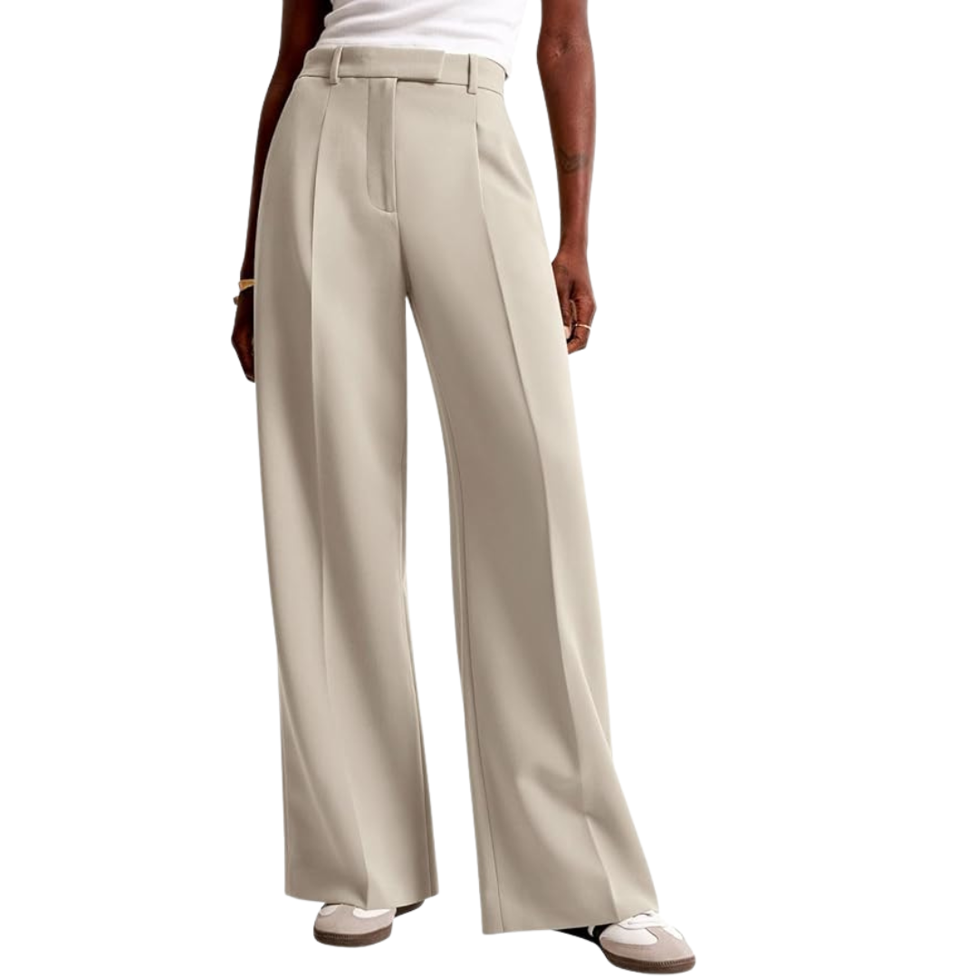 ANNAMARIA | HIGH-WAISTED WIDE-LEG TROUSERS