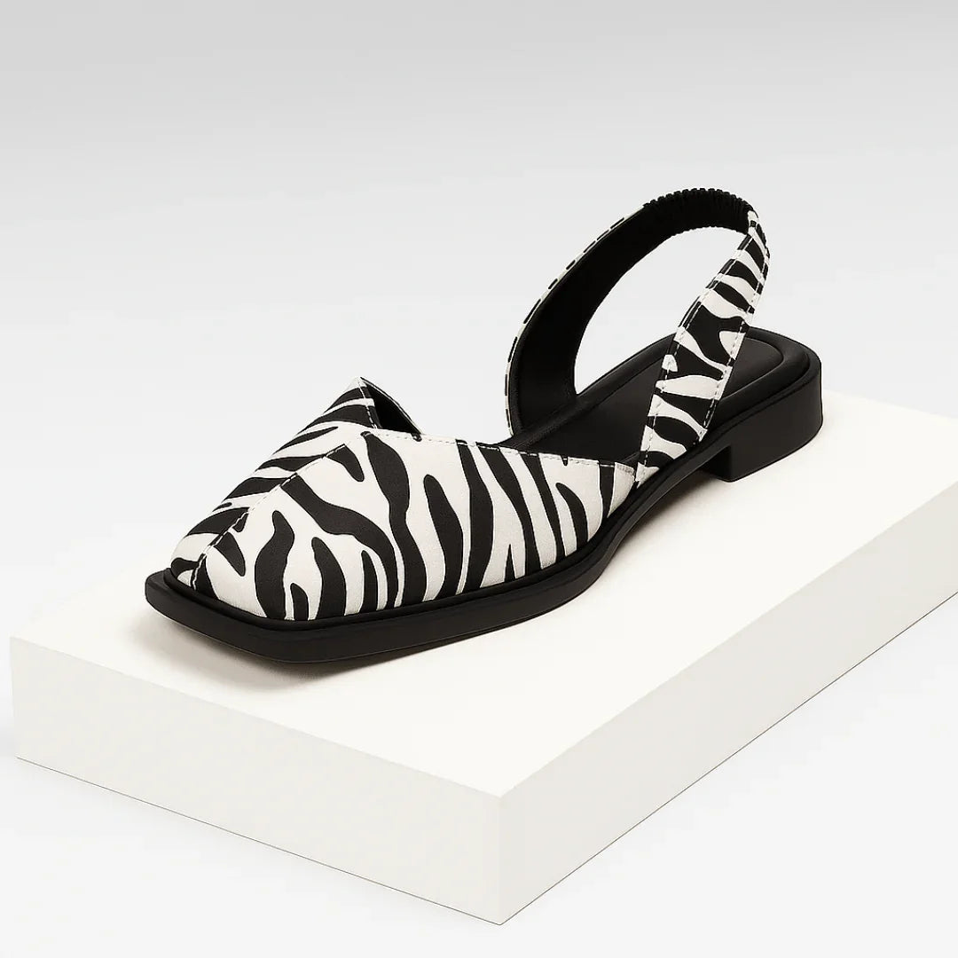 STELLA | BLOCK SQUARE-TOED HEELS