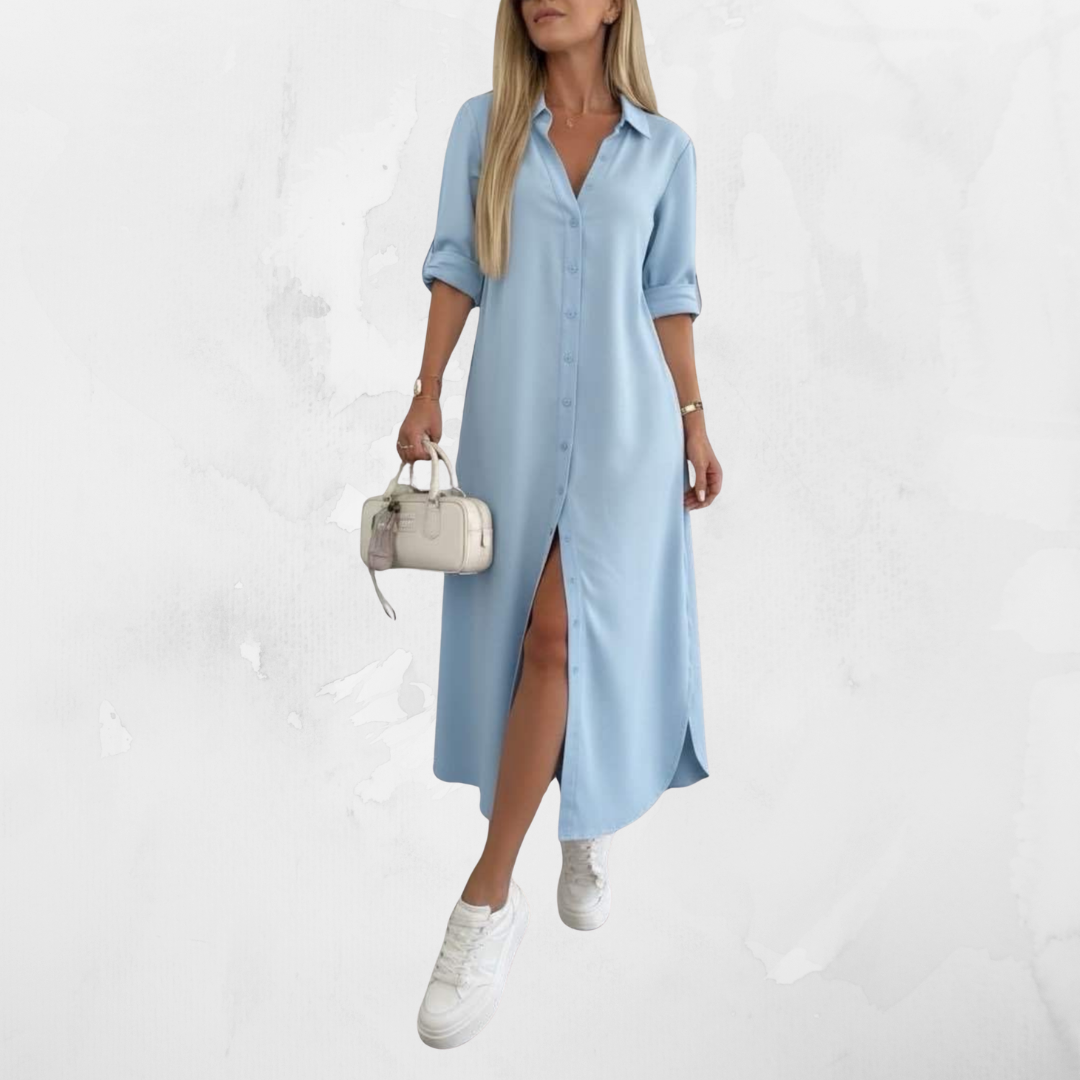MADONA | LONG SHIRT DRESS