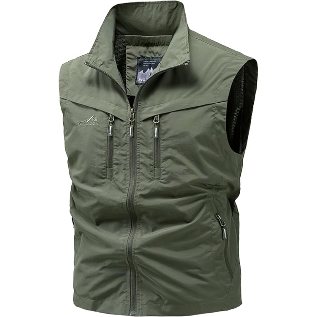 LUKA | LIGHTWEIGHT MULTI-ZIP VEST