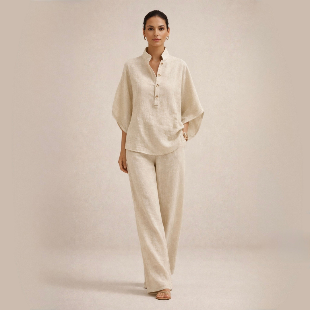 GINEVRA | 2-PIECE SUMMER SUIT WITH A SOFT FIT
