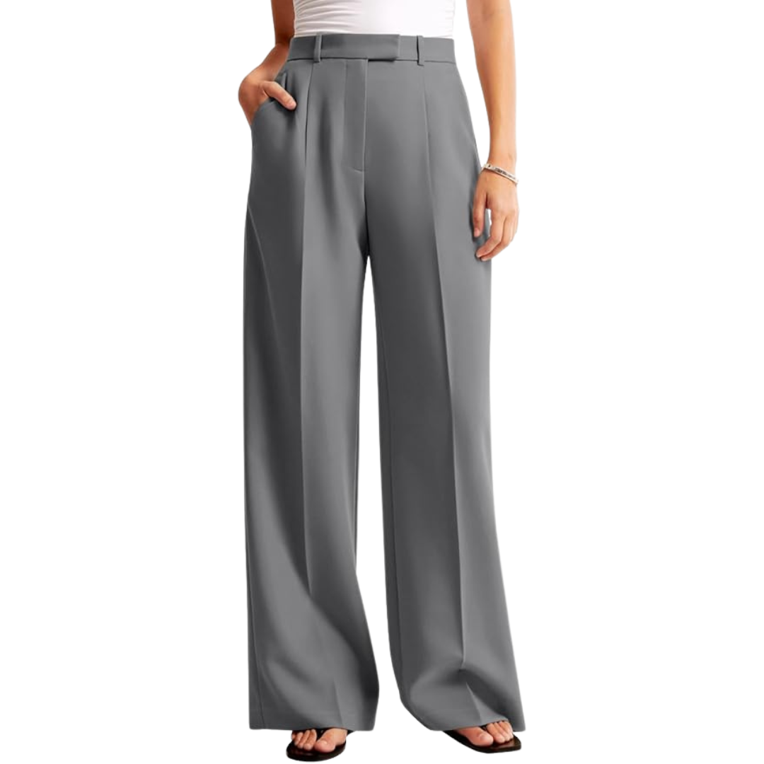 ANNAMARIA | HIGH-WAISTED WIDE-LEG TROUSERS