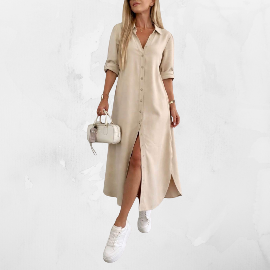 MADONA | LONG SHIRT DRESS