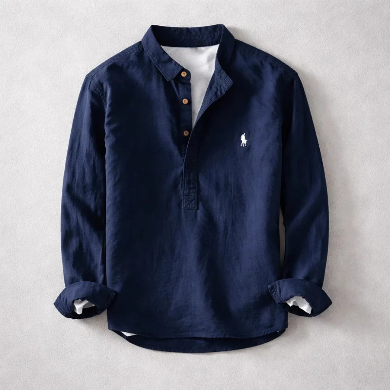 ANDREA | HENLEY SHIRT