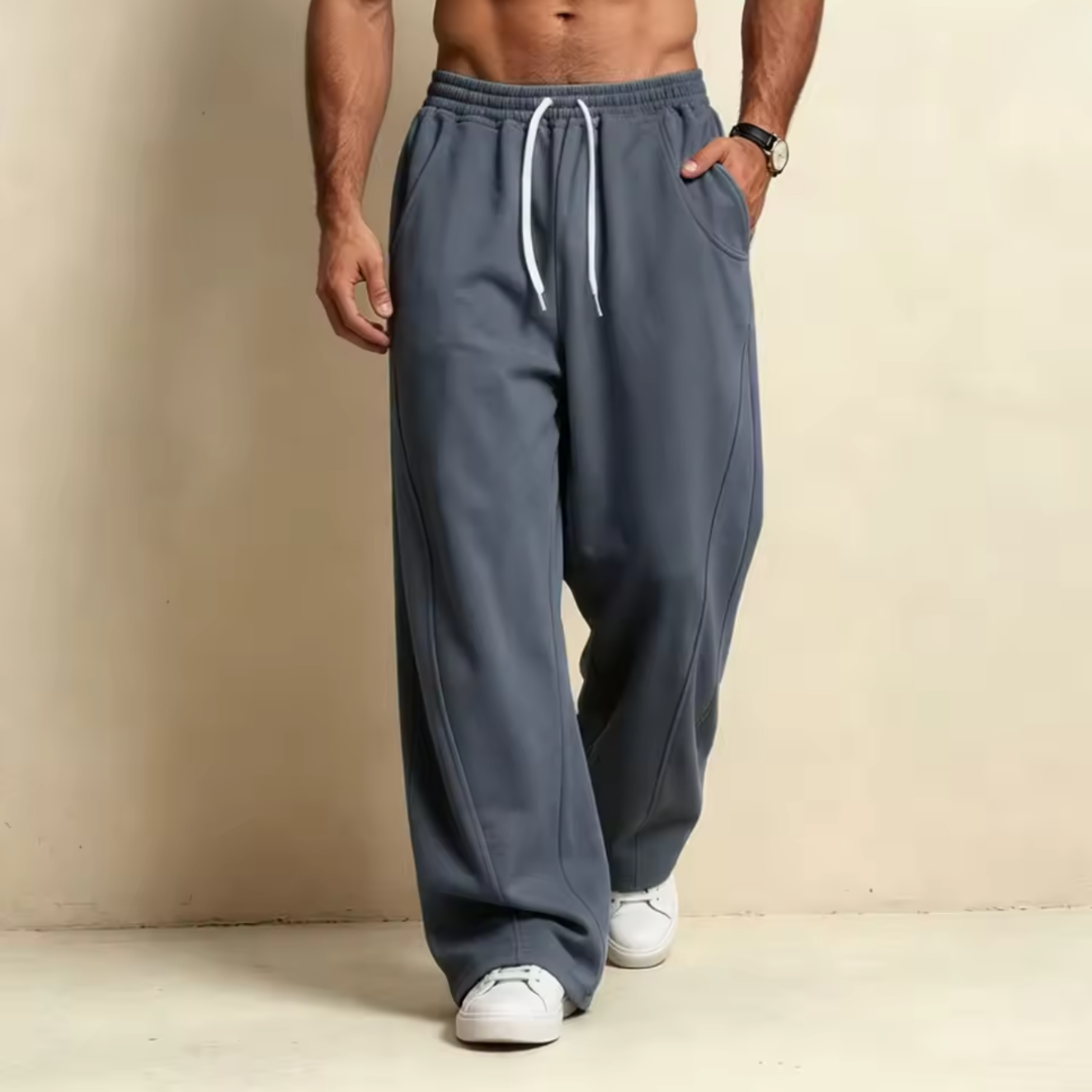 MARIO | CASUAL WIDE-LEG SWEATPANTS