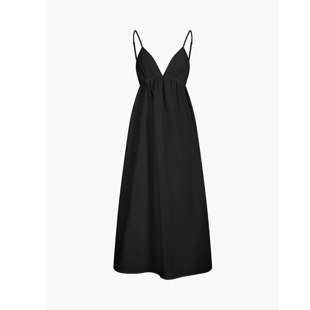 CAPRI | LONG DRESS WITH OPEN BACK
