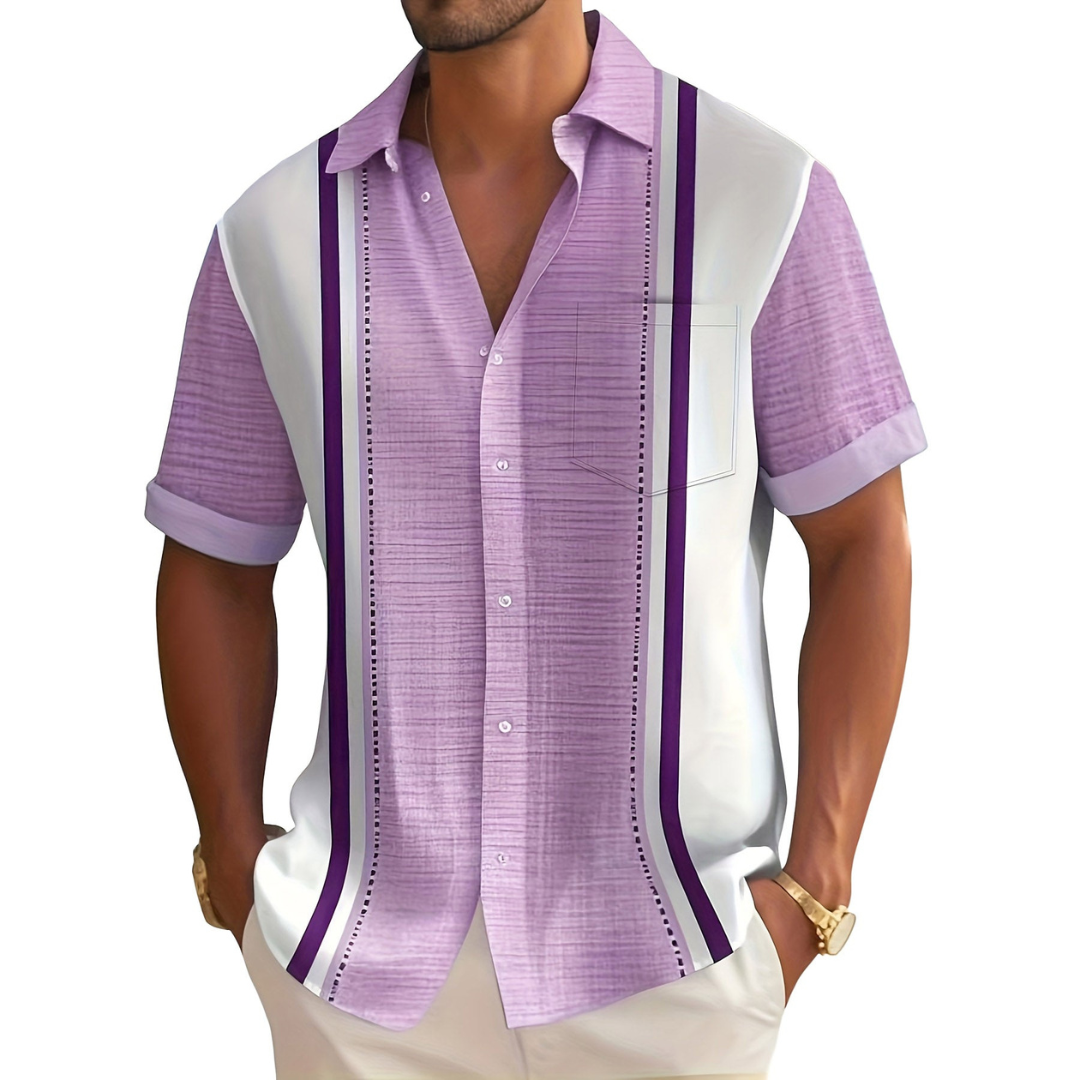 DREW | STRIPED RESORT SHIRT