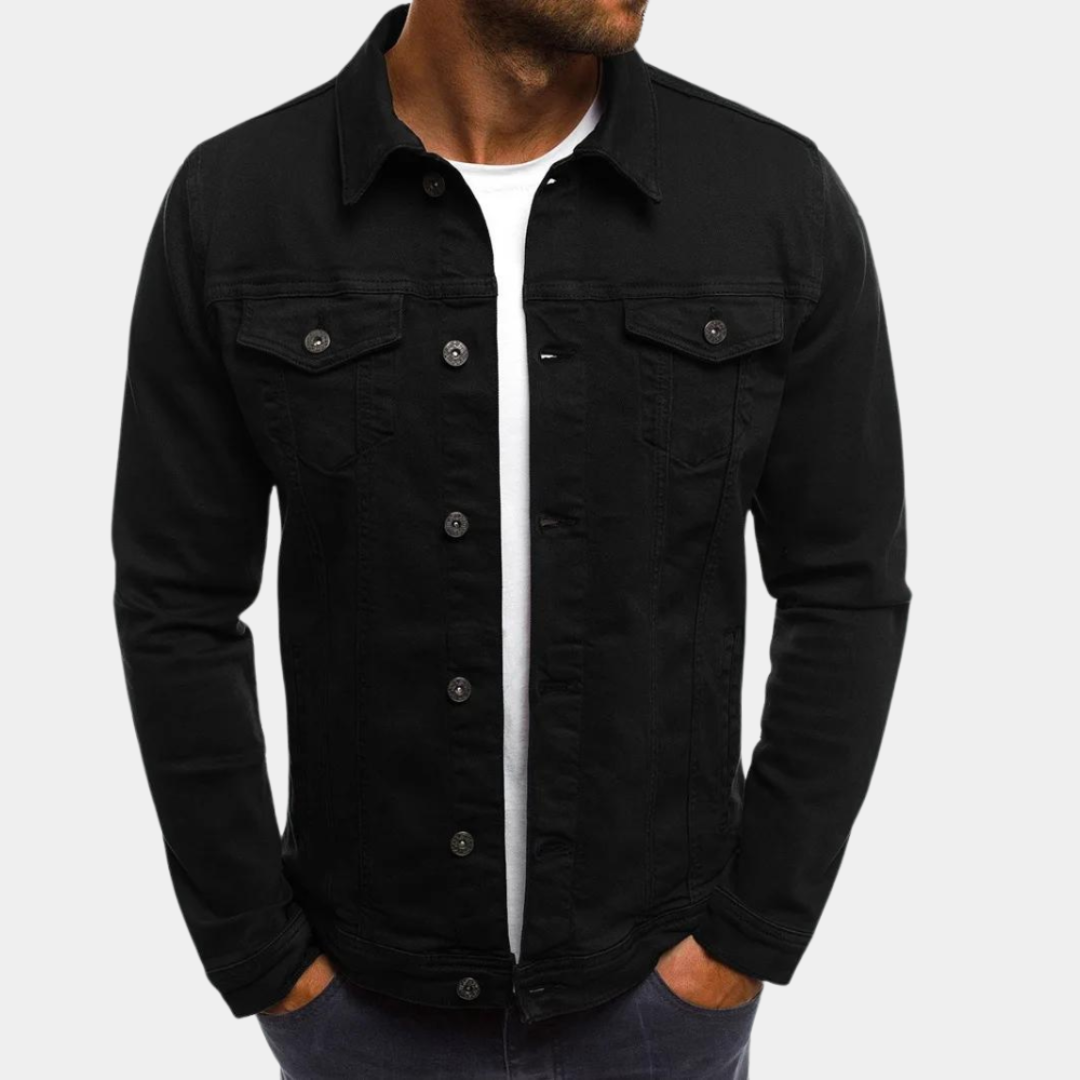 MAURO | BUTTONED TRUCKER JACKET