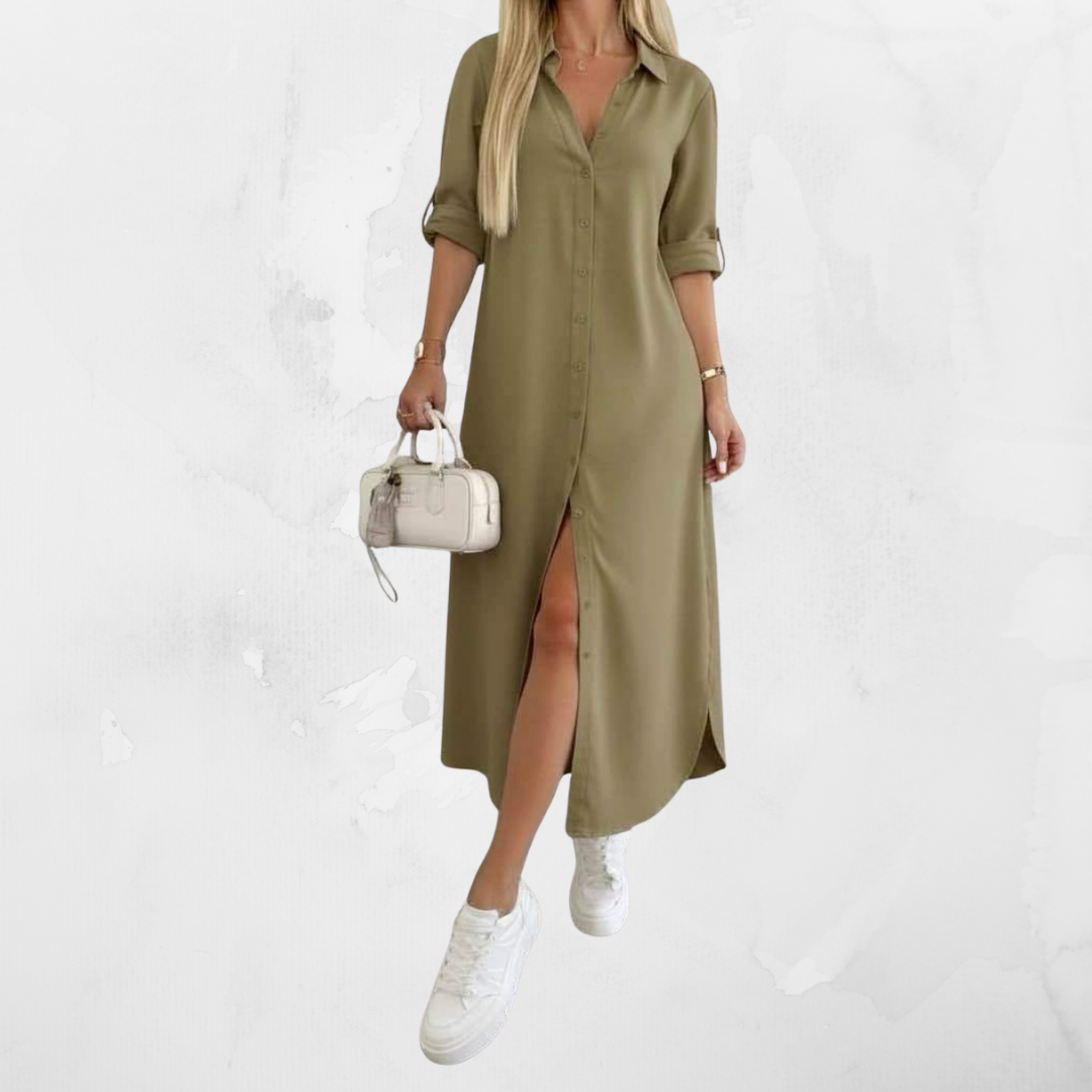 MADONA | LONG SHIRT DRESS