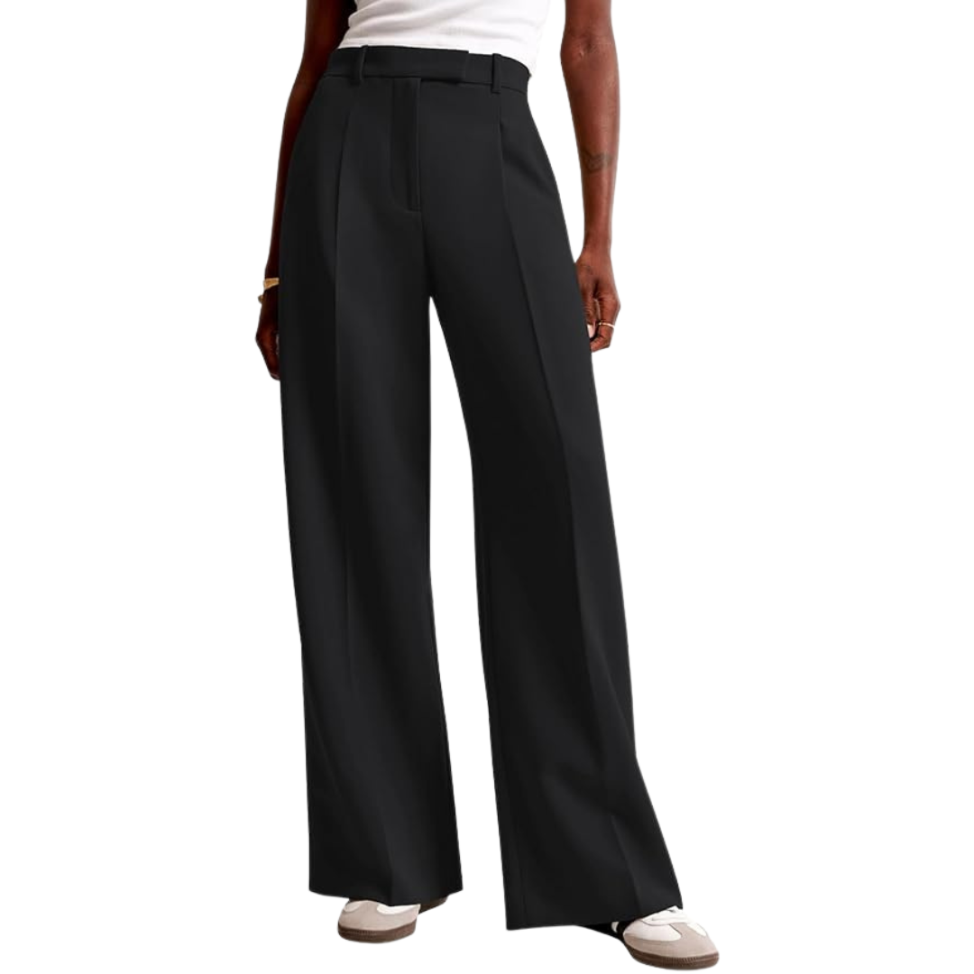 ANNAMARIA | HIGH-WAISTED WIDE-LEG TROUSERS