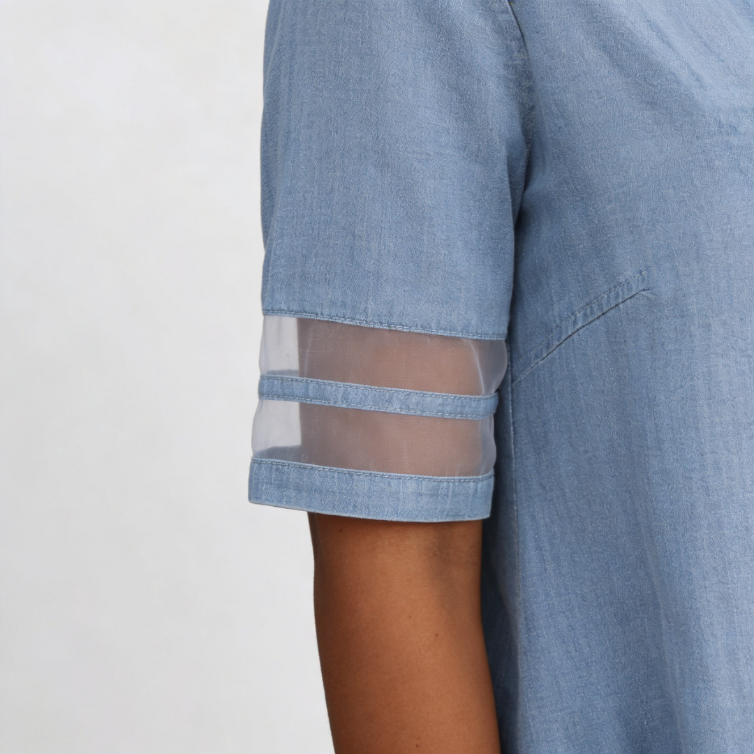 MARIAM | KNEE-LENGTH SHIRT DRESS FOR EVERYDAY WEAR