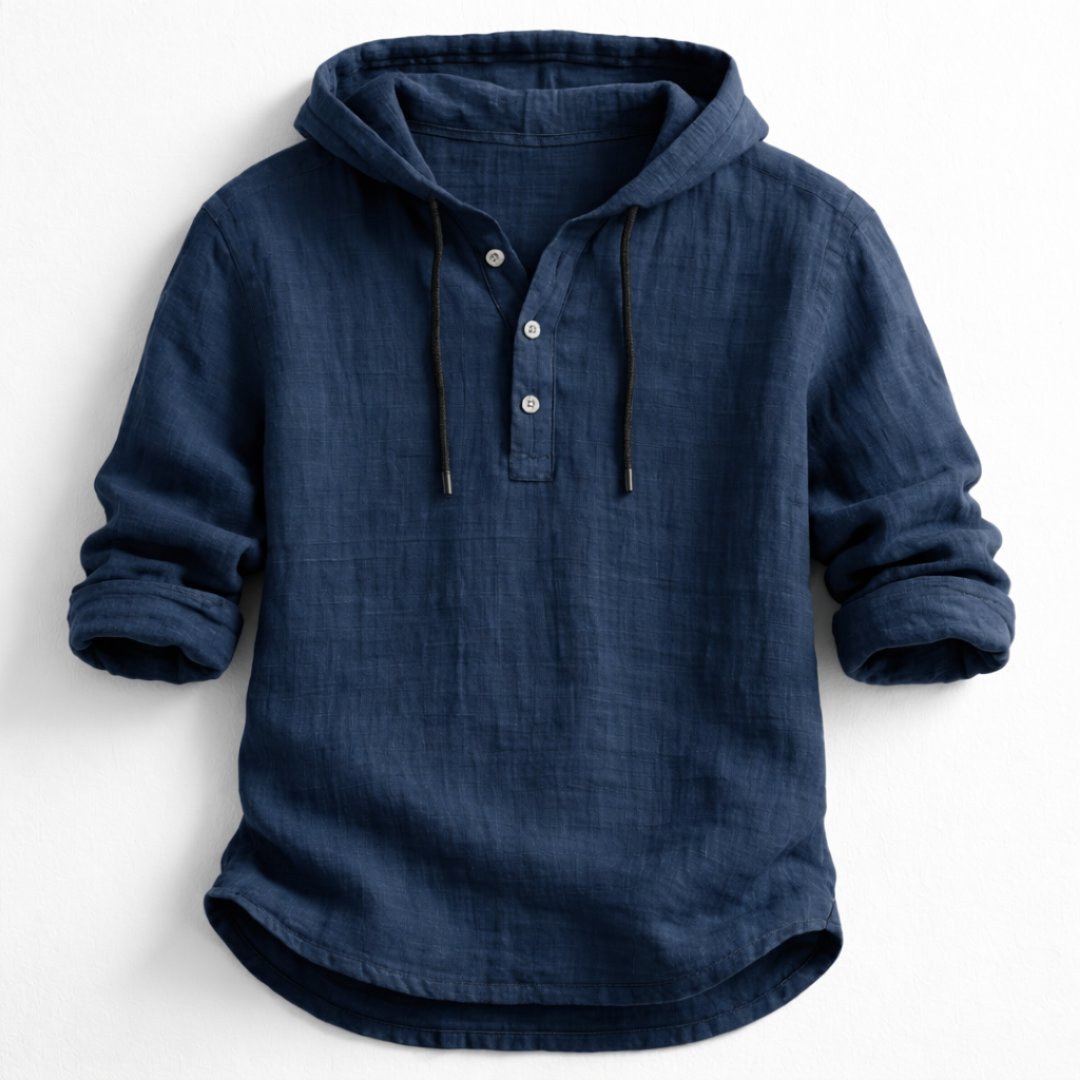 ELIO | LINEN STYLE HOODIE