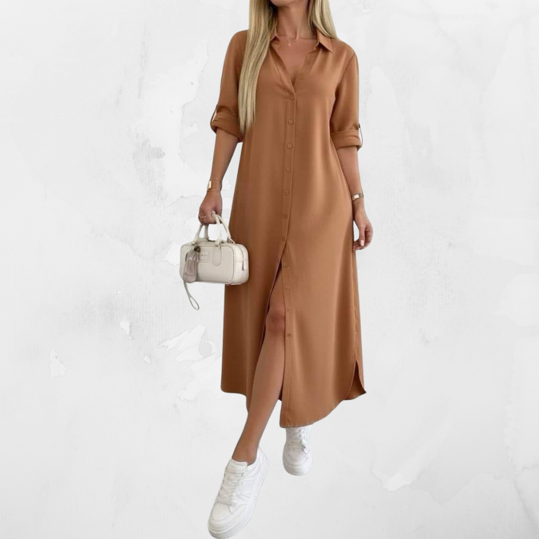 MADONA | LONG SHIRT DRESS