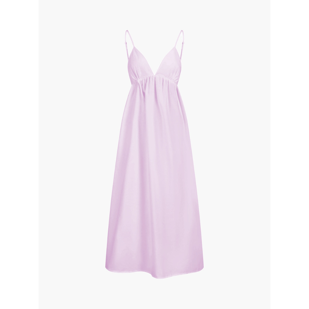 CAPRI | LONG DRESS WITH OPEN BACK