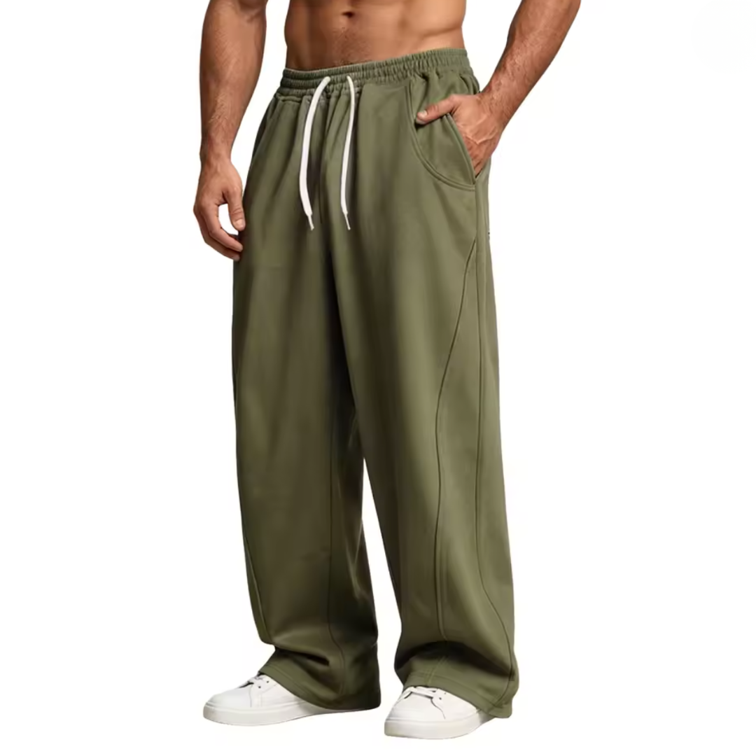 MARIO | CASUAL WIDE-LEG SWEATPANTS