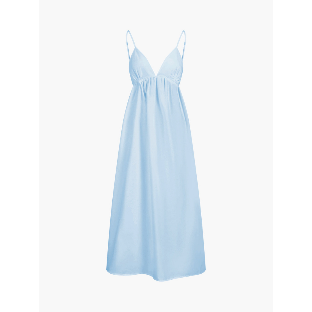 CAPRI | LONG DRESS WITH OPEN BACK