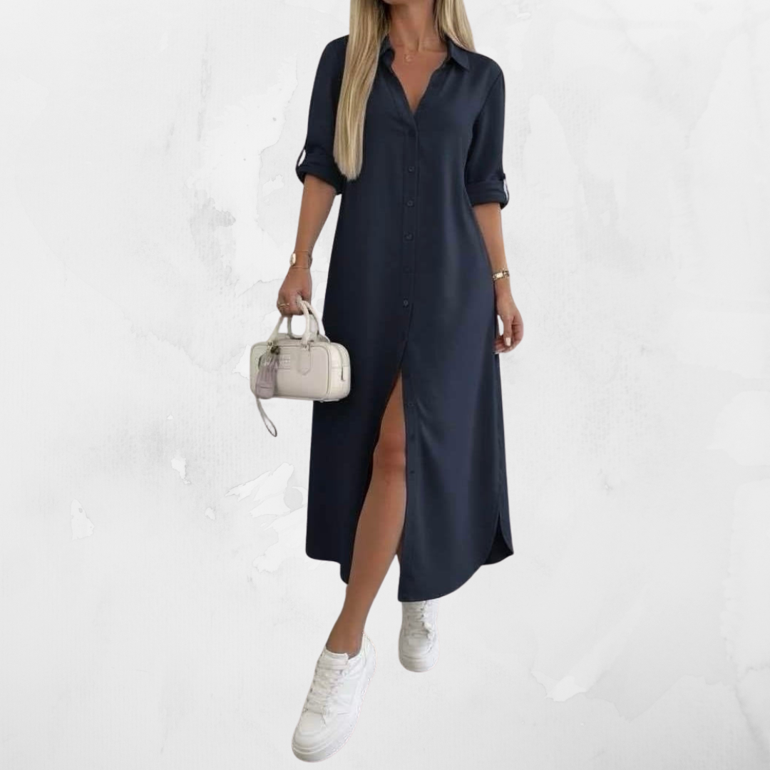 MADONA | LONG SHIRT DRESS