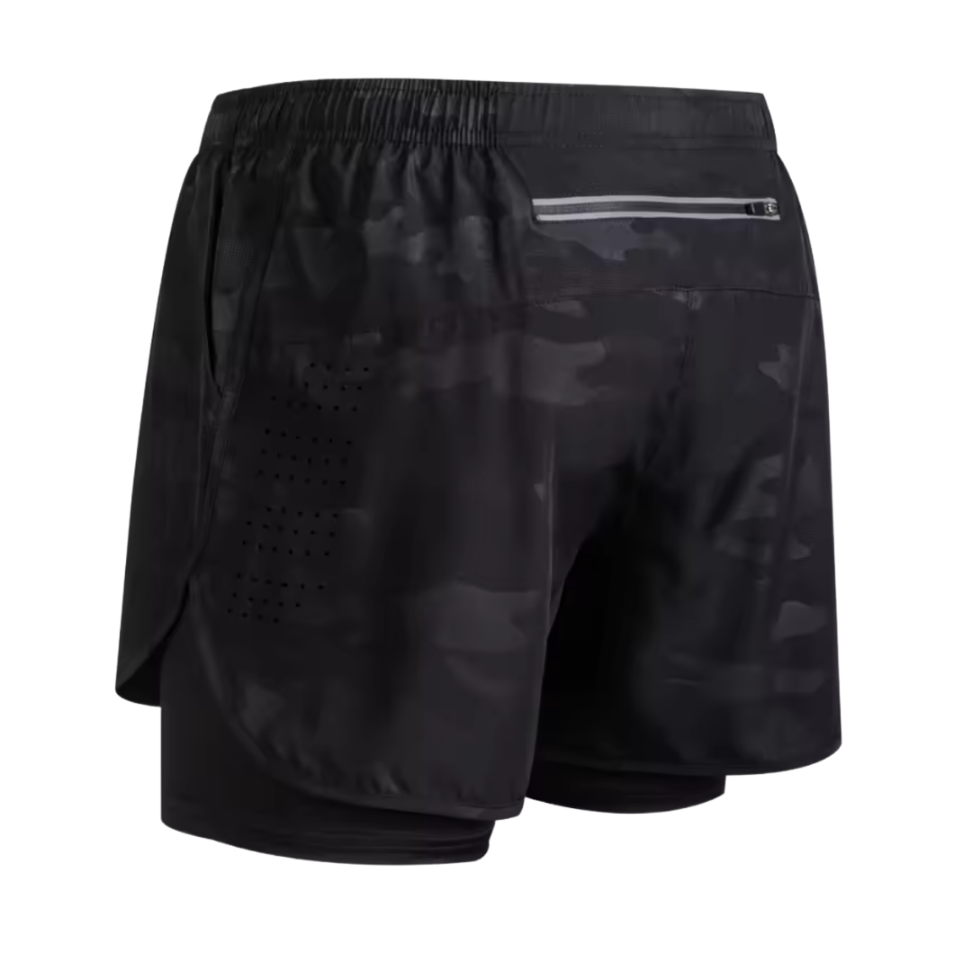ROMOLO | 2-IN-1 QUICK-DRYING GYM SHORTS