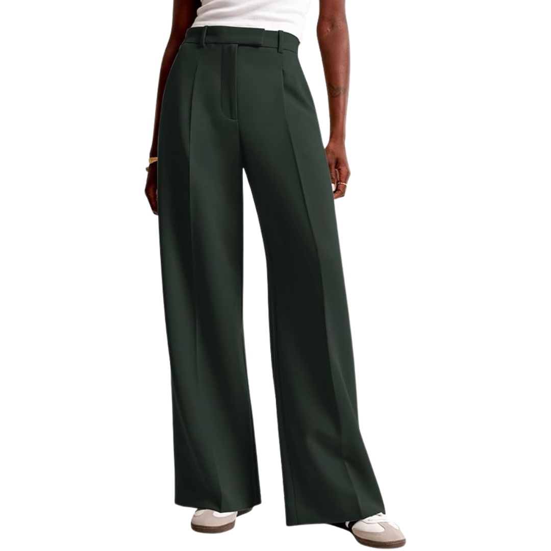 ANNAMARIA | HIGH-WAISTED WIDE-LEG TROUSERS