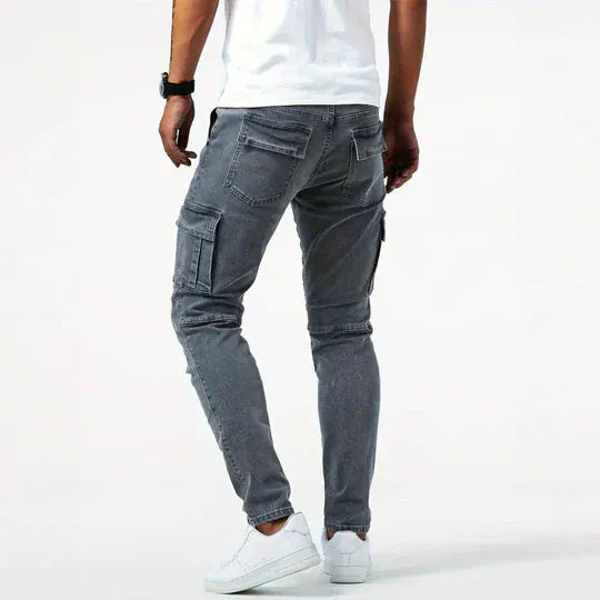 EMILIAN | STRETCH CARGO JEANS