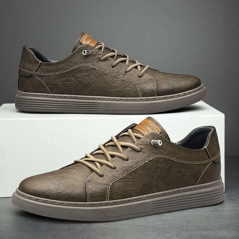 ERMO | LEATHER SNEAKERS