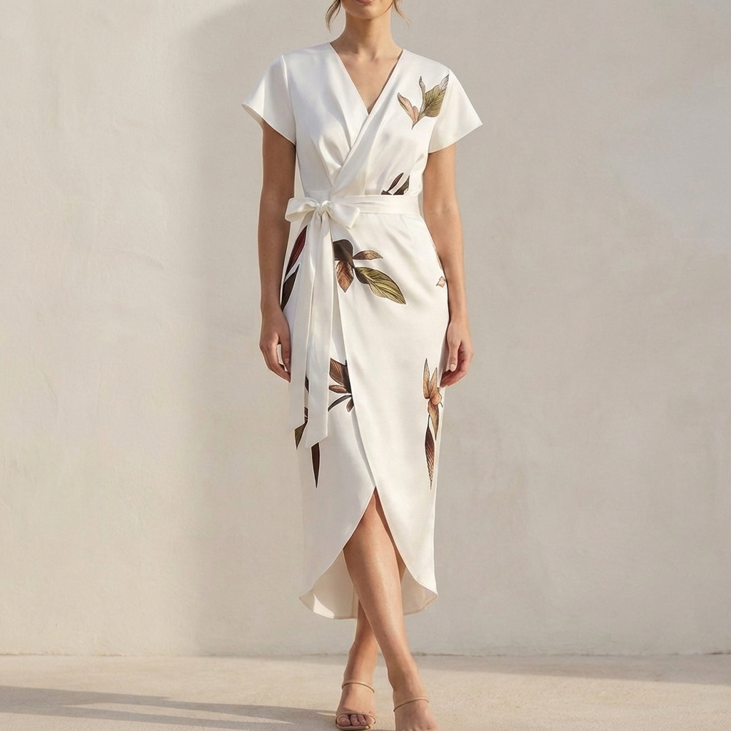 CECILIA | LIGHTWEIGHT SUMMER MIDI DRESS