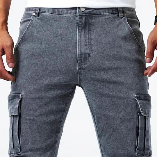 EMILIAN | STRETCH CARGO JEANS