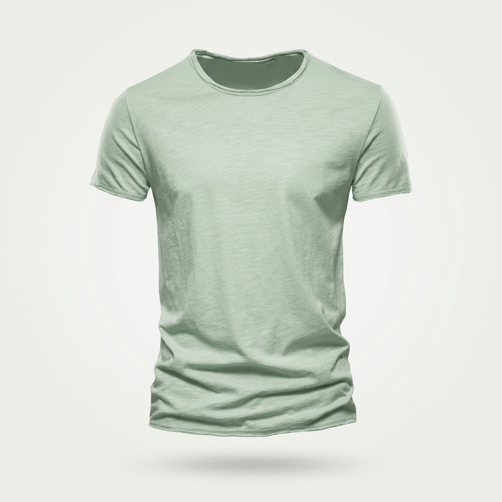 NUNCIO | 100% COTTON RAW EDGE T-SHIRT