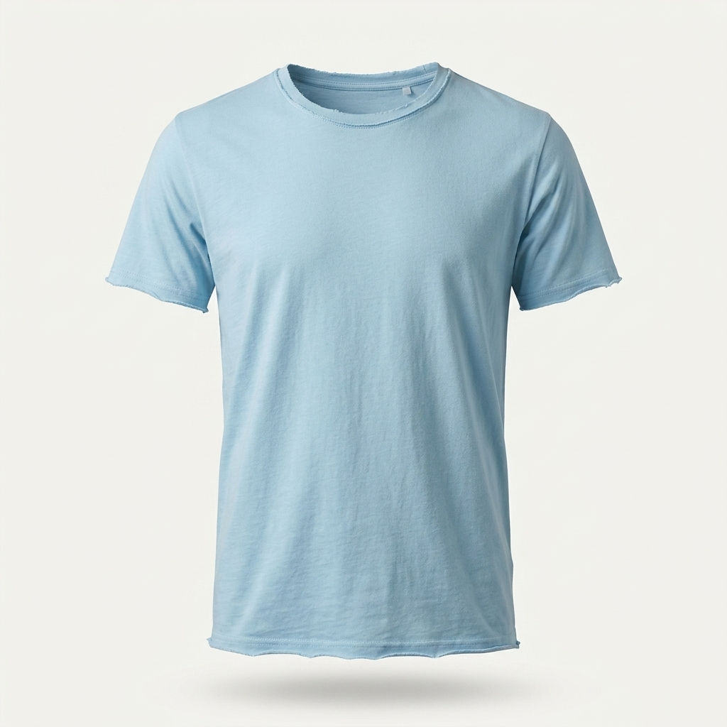 NUNCIO | 100% COTTON RAW EDGE T-SHIRT
