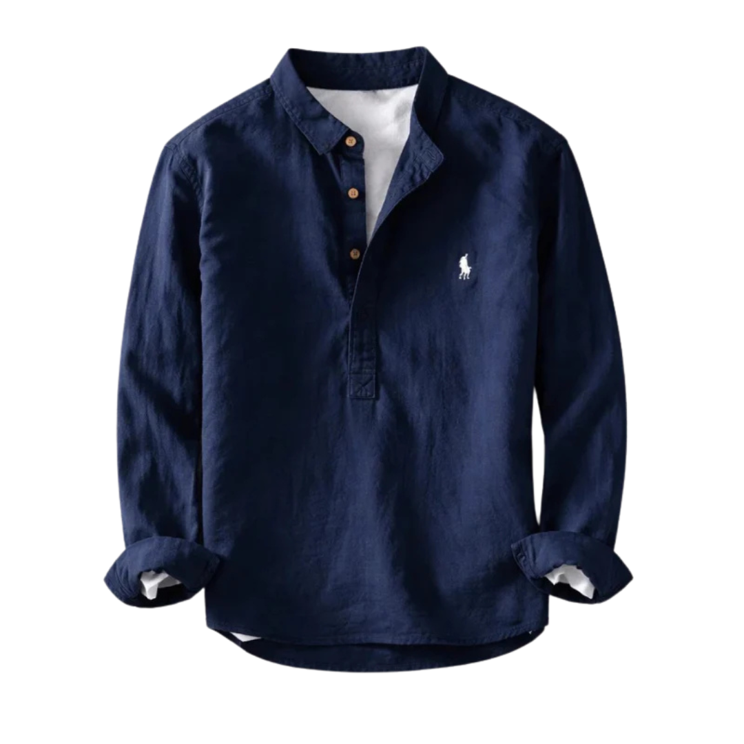ANDREA | HENLEY SHIRT