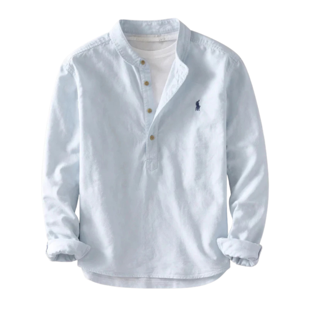 ANDREA | HENLEY SHIRT