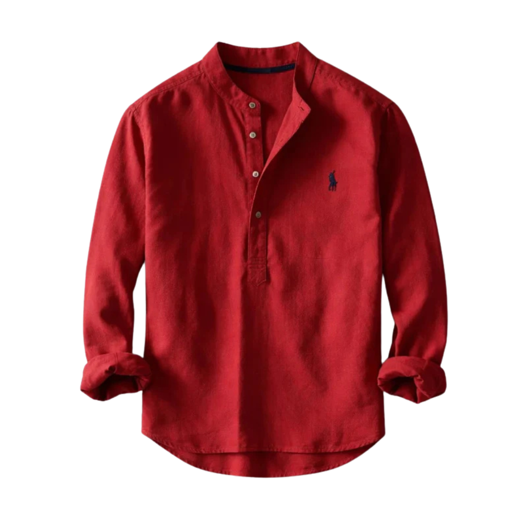 ANDREA | HENLEY SHIRT