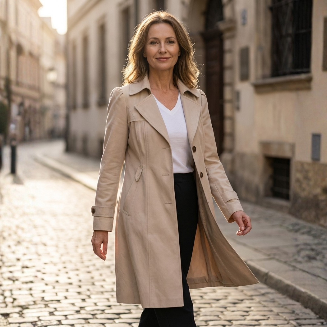 STEFANIA | TIMELESS TRENCH COAT