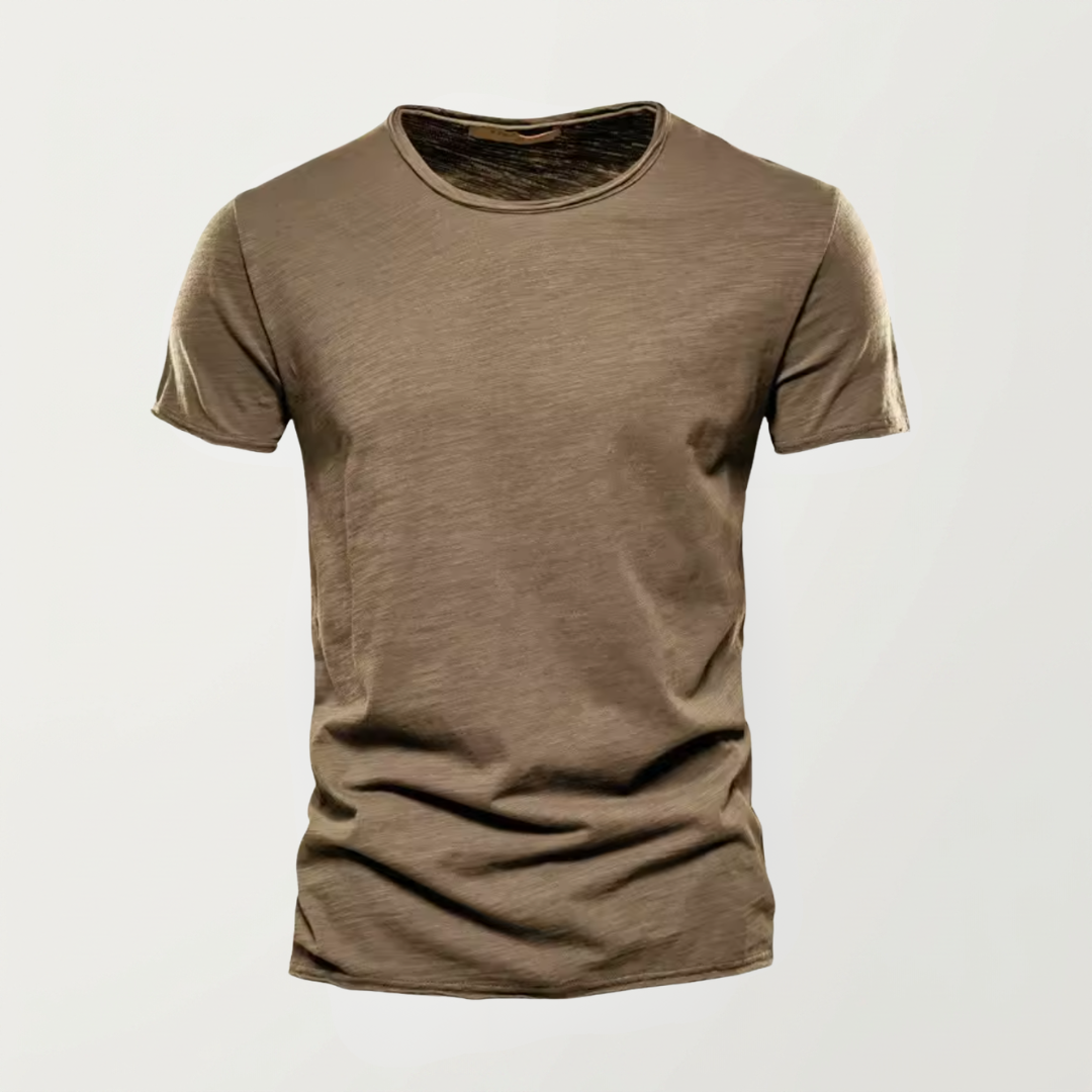 NUNCIO | 100% COTTON RAW EDGE T-SHIRT
