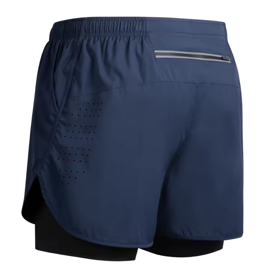 ROMOLO | 2-IN-1 QUICK-DRYING GYM SHORTS