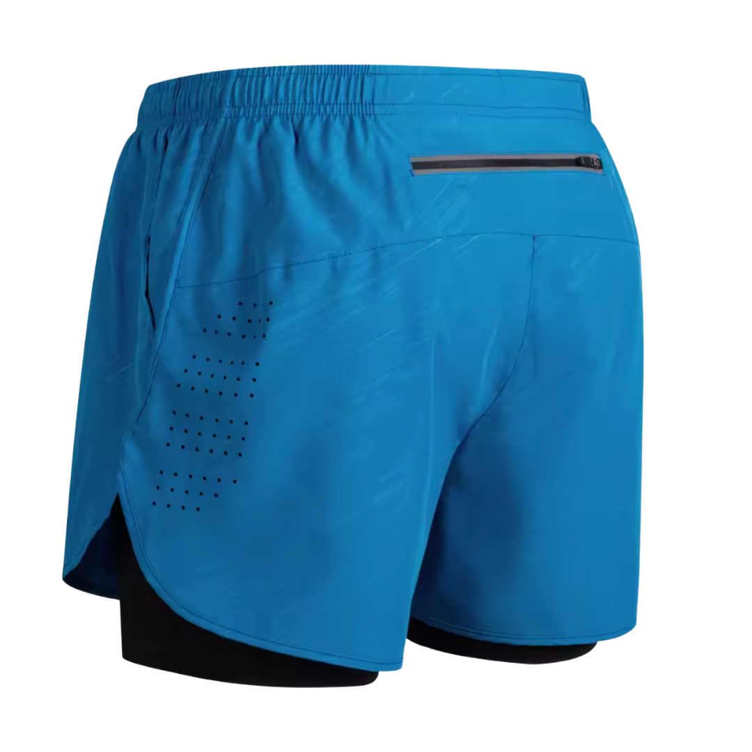 ROMOLO | 2-IN-1 QUICK-DRYING GYM SHORTS