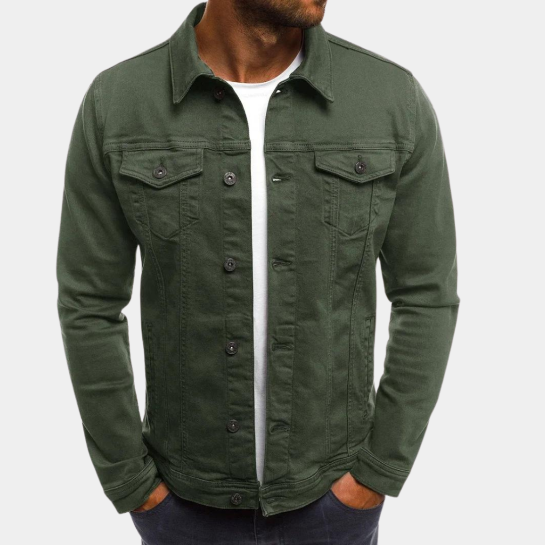 MAURO | BUTTONED TRUCKER JACKET