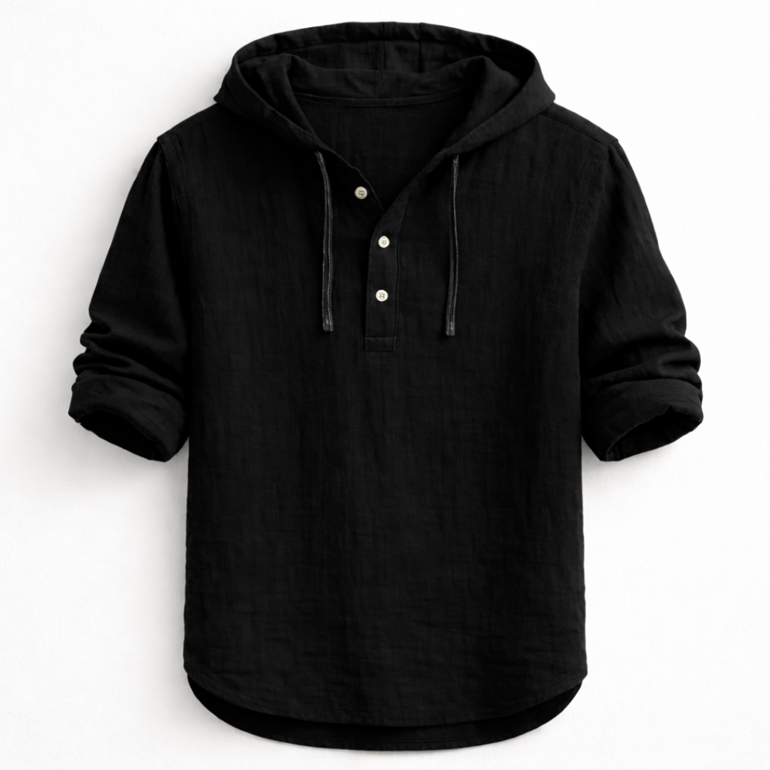 ELIO | LINEN STYLE HOODIE