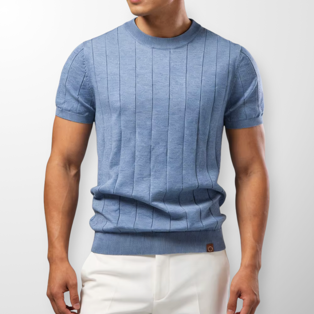 RICO | FITTED RIBBED T-SHIRT