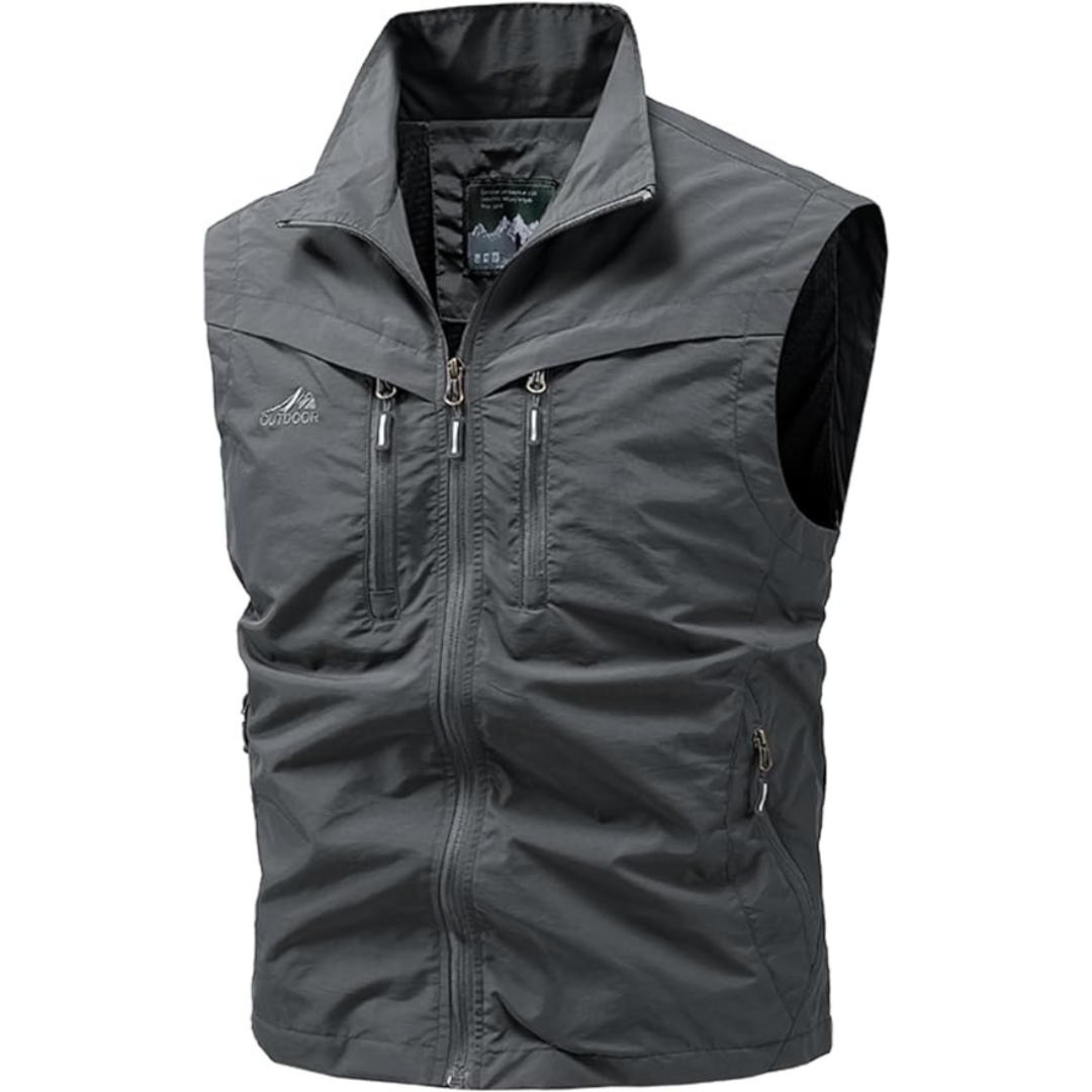 LUKA | LIGHTWEIGHT MULTI-ZIP VEST
