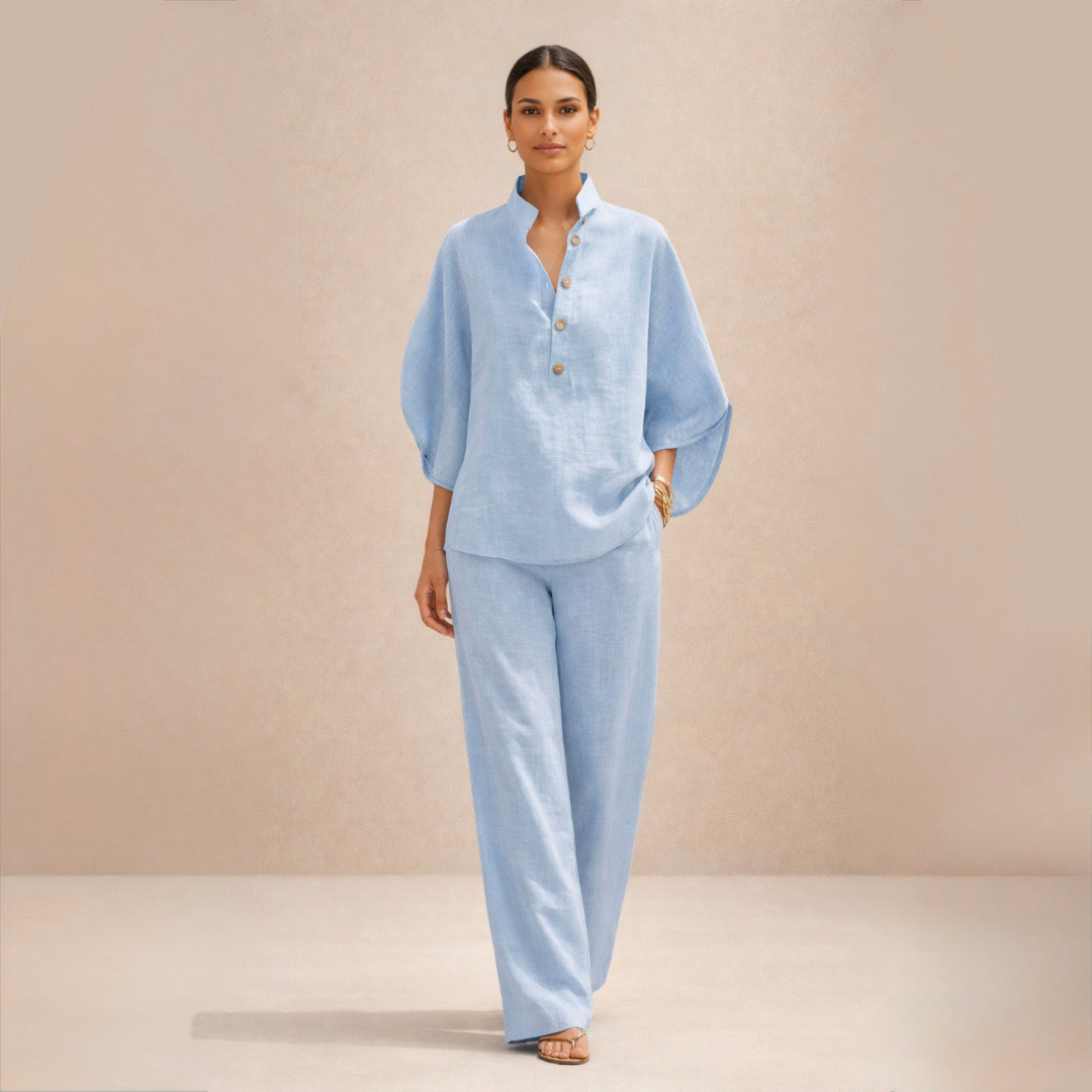 GINEVRA | 2-PIECE SUMMER SUIT WITH A SOFT FIT