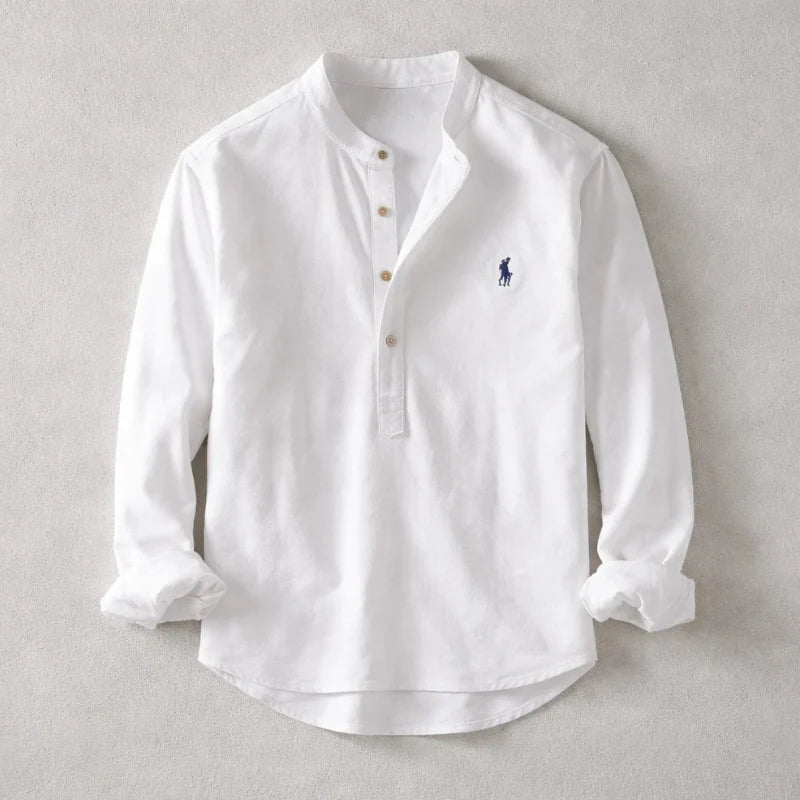 ANDREA | HENLEY SHIRT