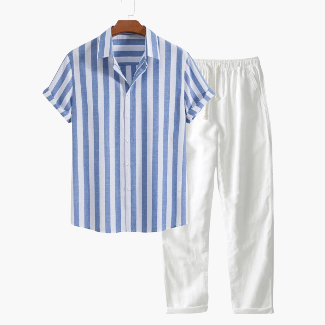 LUCIO | SHIRT AND TROUSERS SET