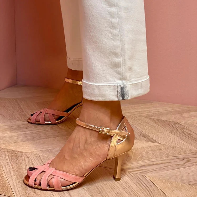 LEONTINE | PEEP-TOE HEELS