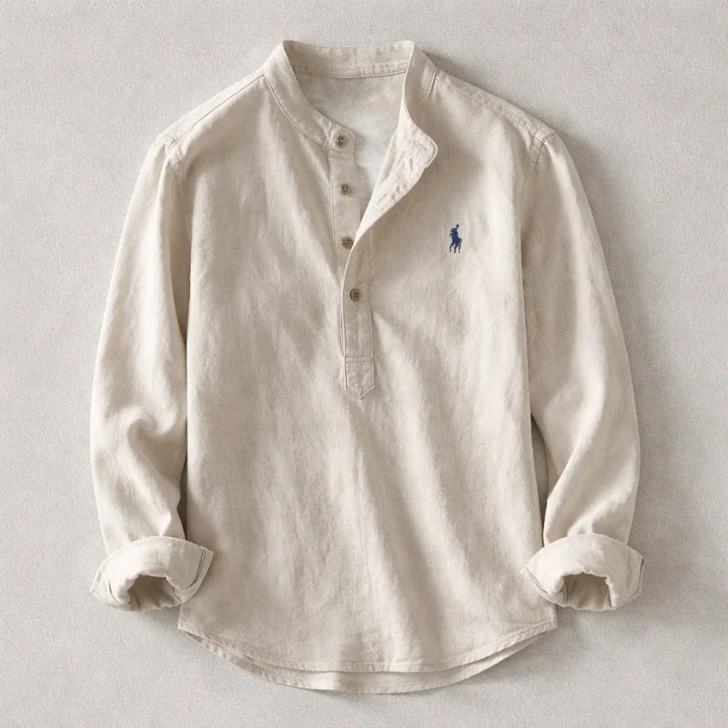 ANDREA | HENLEY SHIRT
