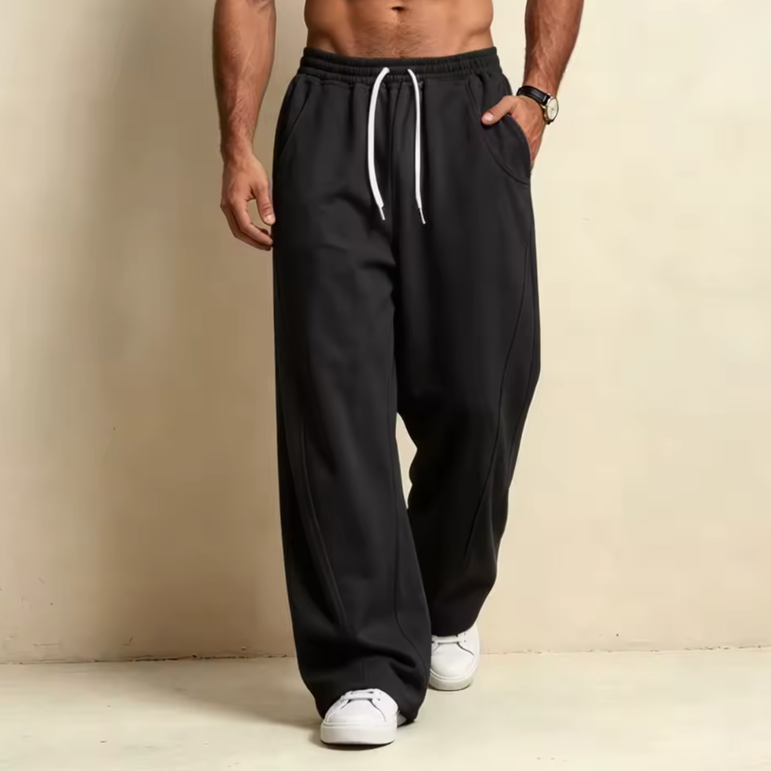 MARIO | CASUAL WIDE-LEG SWEATPANTS