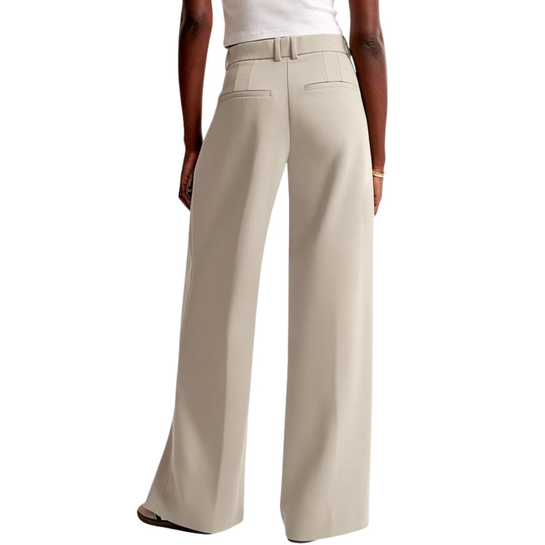 ANNAMARIA | HIGH-WAISTED WIDE-LEG TROUSERS