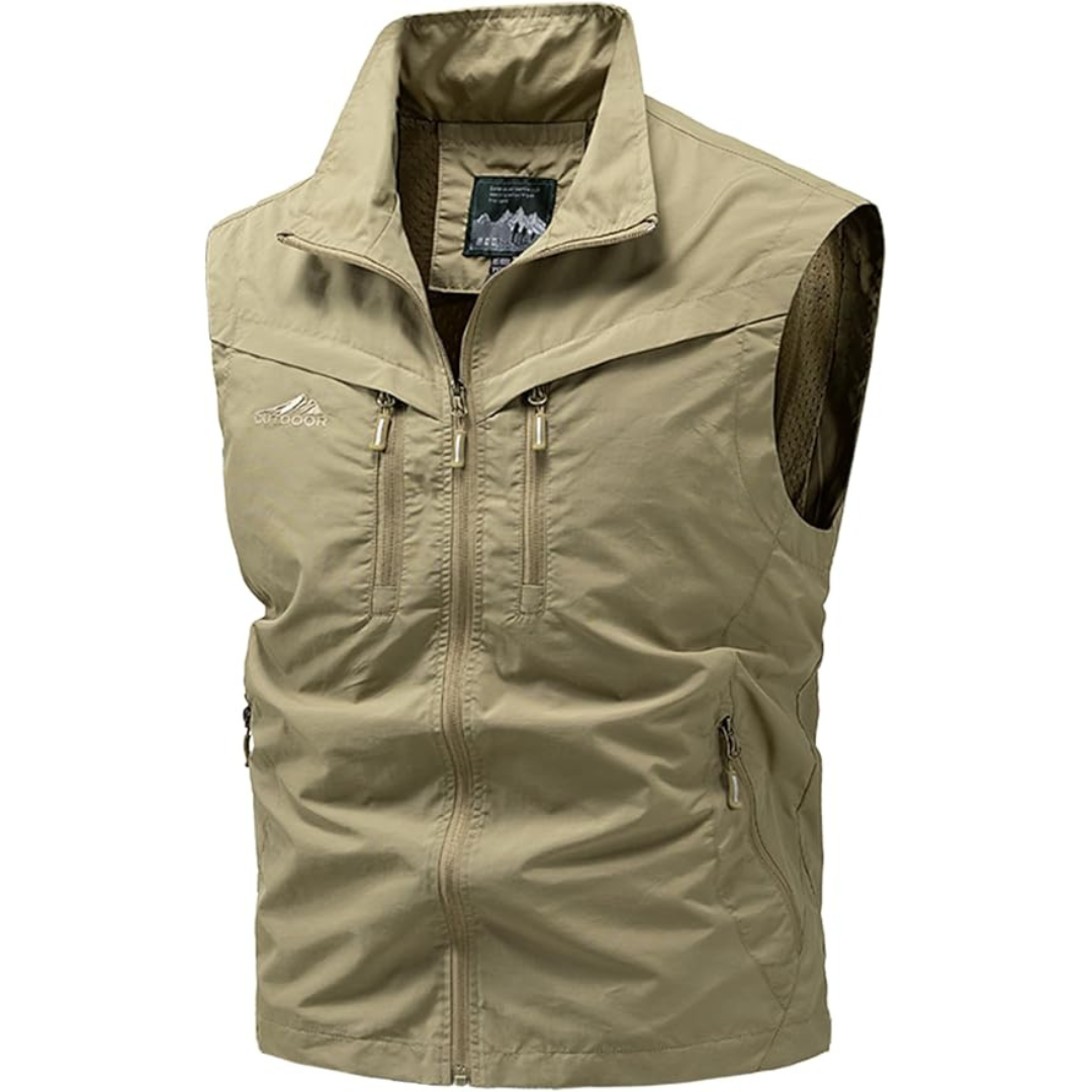 LUKA | LIGHTWEIGHT MULTI-ZIP VEST